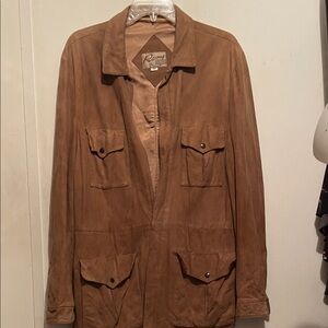Remy Leather Brown Field Jacket